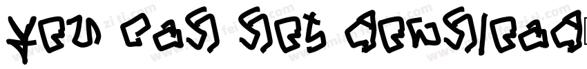 You can not download字体转换